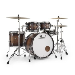Pearl Wood Fiberglass Shell Pack FW924XSP/C327 Satin Cocoa Burst