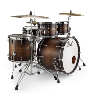 Pearl Wood Fiberglass Shell Pack FW924XSP/C327 Satin Cocoa Burst