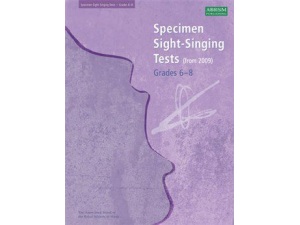 ABRSM: Specimen Sight-Singing Tests - Grades 6-8