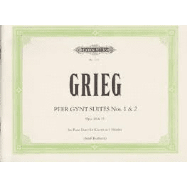 Grieg - Peer Gynt Suites Nos. 1 & 2 Op. 46 & 55 for Piano Duet.