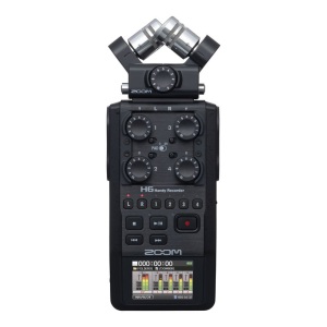 ZOOM H6 Black Handheld Audio Recorder