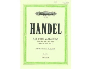 Handel Air With Variations from Suite No. 5 in E major - Piano