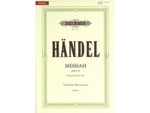 Handel: Messiah HWV 56 Original English Text - Vocal Score (Mixed Vocals)