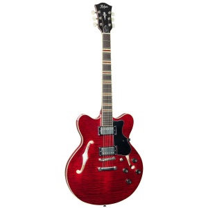 Hofner Verythin CT - Transparent Red