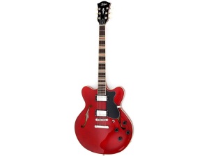 Hofner Verythin CT - Transparent Red