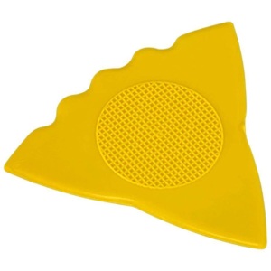 Herdim Tri Yellow .60mm Multi-Strength Nylon Pick - Set of 6