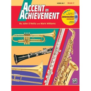 Accent on Achievement: Horn in F Book 2 (CD Included) - John O' Reilly & Mark Williams