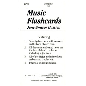 J.S. Bastien - Music Flash Cards