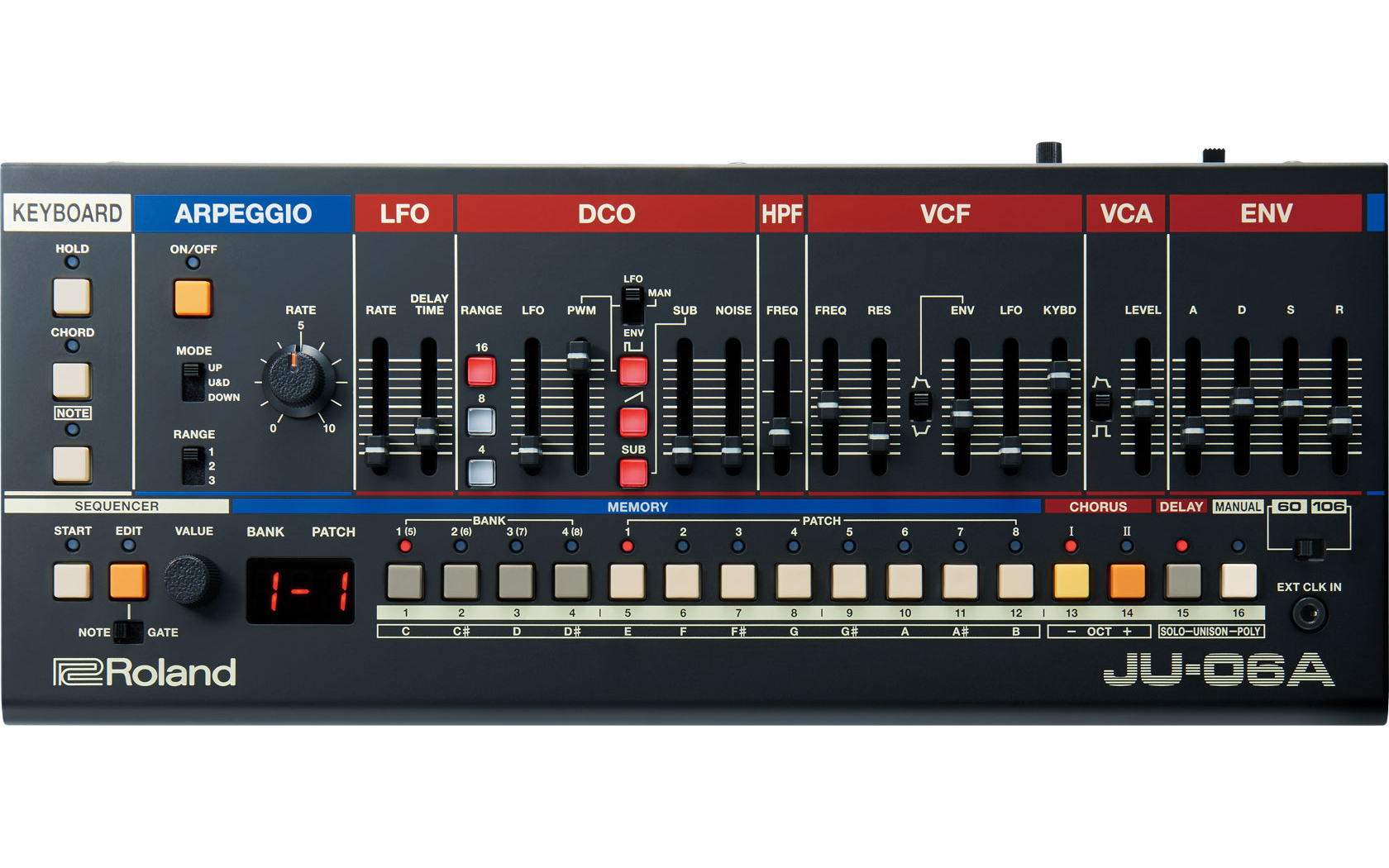 ROLAND ブティックJU-06 シンセサイザー - 器材