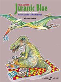 Jurassic Blue: Monstrous Pieces for Beginners (Cello & Piano) - Carolin Lumsden & Pam Wedgwood