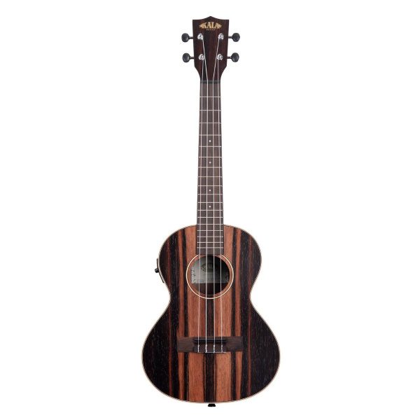 KALA EBY-TE Tenor Ukulele w/Pickup - Striped Ebony - Image 4