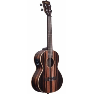 KALA EBY-TE Tenor Ukulele w/Pickup - Striped Ebony