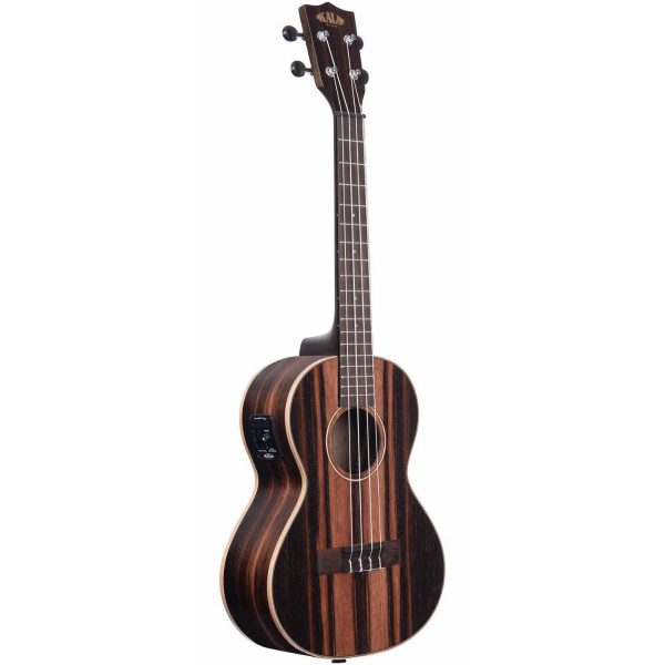 KALA EBY-TE Tenor Ukulele w/Pickup - Striped Ebony