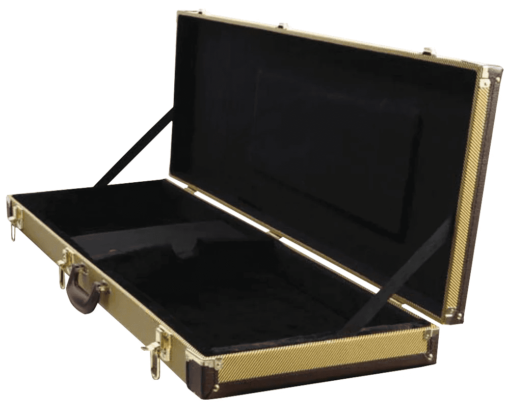 On Stage Oblong Hardshell Guitar Case - Tweed GCE6000T - Image 2