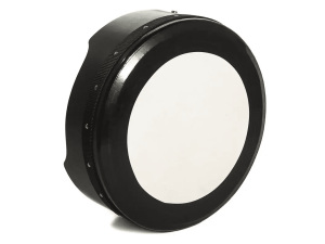 Koda Bodhran 16" X 4" Solid Wooden Black Frame, Bag & Beater