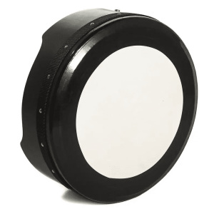 Koda Bodhran 16" X 4" Solid Wooden Black Frame, Bag & Beater