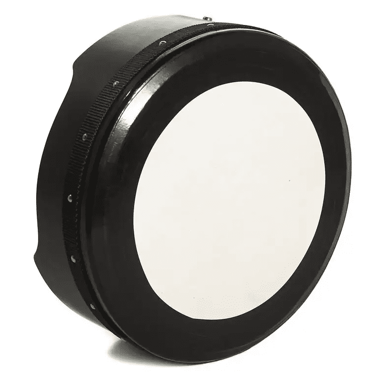 Koda Bodhran 16" X 4" Solid Wooden Black Frame, Bag & Beater