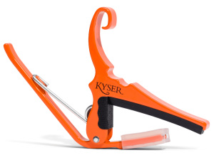 Kyser Quick-Change Acoustic Capo - 6 String - Orange