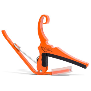 Kyser Quick-Change Acoustic Capo - 6 String - Orange
