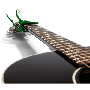 Kyser Quick-Change Acoustic Capo - 6 String - Emerald Green