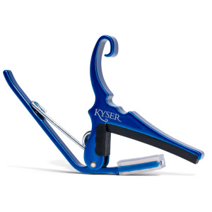 Kyser Quick-Change Acoustic Capo - 6 String - Blue