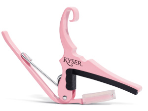 Kyser Quick-Change Acoustic Capo - 6 String - Black Chrome