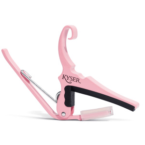 Kyser Quick-Change Acoustic Capo - 6 String - Pink