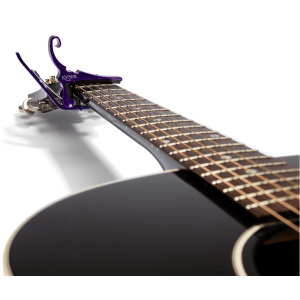 Kyser Quick-Change Acoustic Capo - 6 String - Purple