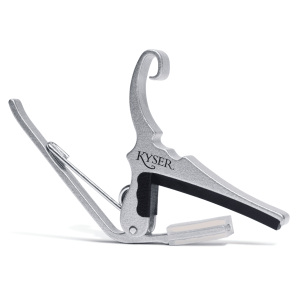 Kyser Quick-Change Acoustic Capo - 6 String - Silver