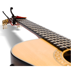 Kyser Quick-Change Acoustic Capo - 6 String - Sunburst