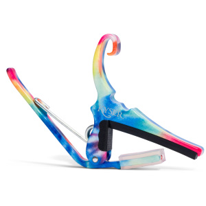 Kyser Quick-Change Acoustic Capo - 6 String - Tie-Dye