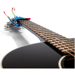 Kyser Quick-Change Acoustic Capo - 6 String - Tie-Dye