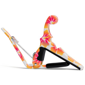 Kyser Quick-Change Ukulele Capo - Pastel Hibiscus