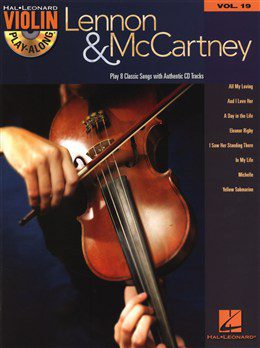 Violin Play-Along Volume 19: Lennon & McCartney (Vocal & Violin) - CD Included