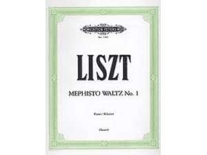 Liszt - Mephisto Waltz No. 1 for Piano.