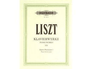 Liszt Piano Works Vol. 7 Opern-Phantasian 1 / Operas-Fantasies 1.