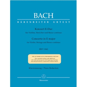 J.S. Bach Concerto In E Major BWV 1042 - Violin Strings + Basso Continuo