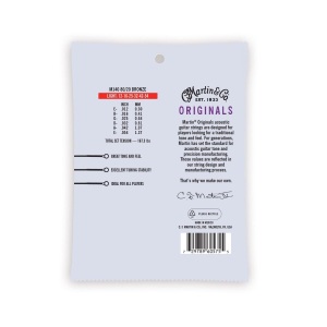 Martin "The Original" Guitar Strings M140 - Light - 12-54