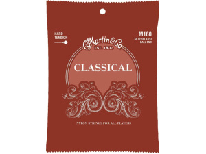 Martin M160 Classical Guitar Strings - Hard Tension