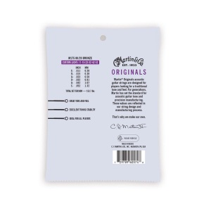 Martin "The Original" Guitar Strings M175 - Custom Light - 11-52