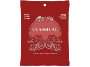 Martin M260 Classical Guitar Strings - Normal Tension