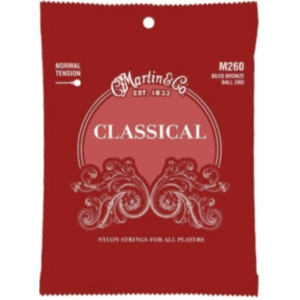 Martin M260 Classical Guitar Strings - Normal Tension