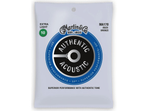 Martin Authentic Acoustic SP Extra Light  .10 - .47 80/20 Bronze