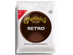Martin Retro Acoustic Guitar Strings .12 - .52