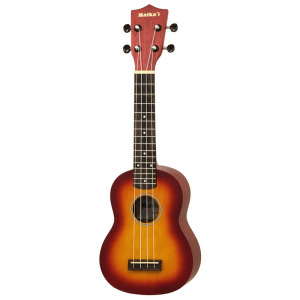 Maikai Coloured Soprano Ukulele - Sunburst