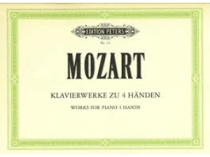 Mozart - Works for Piano Four Hands.