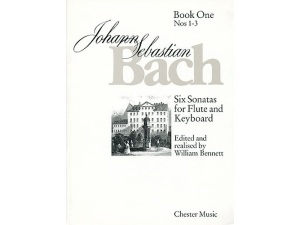 J.S. Bach Six Sonatas For Flute And Keyboard Book One
