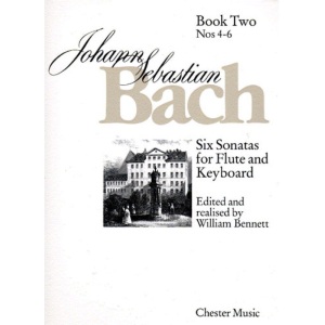 J.S. Bach Six Sonatas For Flute And Keyboard Book Two