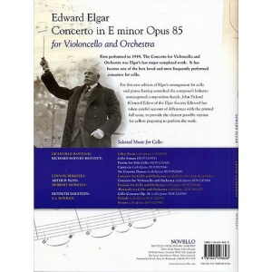 Edward Elgar - Concerto For Cello And Orchestra In E Minor Op.85