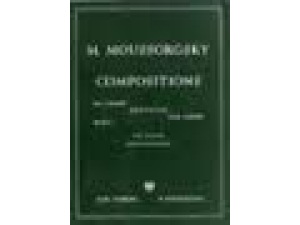 Moussorgsky - Compositions Six Morceaux Vol. 2 for Piano.
